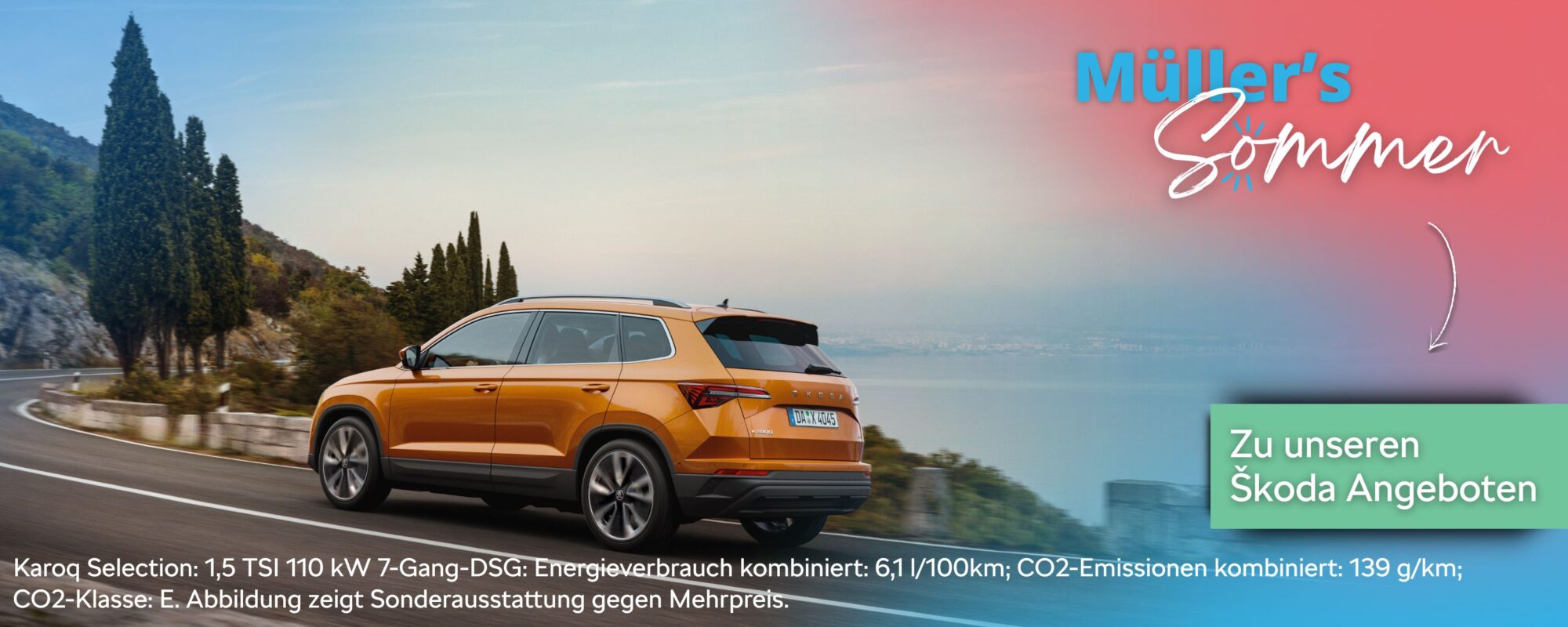 Auto-Müller Skoda Sommerkampagne 25