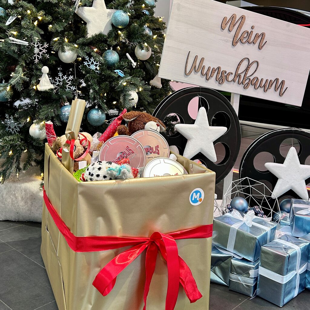 Auto-Müller Hüttenberg und Wetzlar Geschenkekiste mit Kinogutscheinen