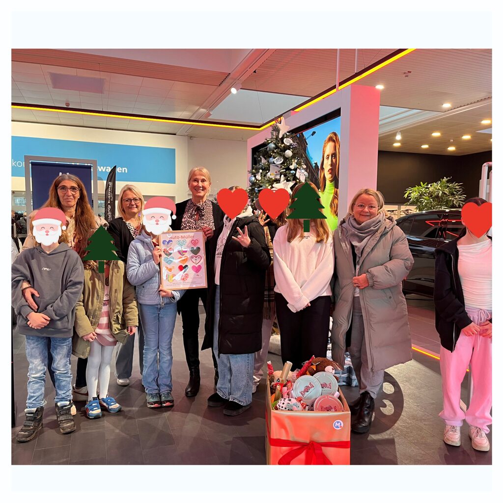 Auto-Müller Hüttenberg und Wetzlar Übergabe der Kinogutscheine für die Kinder des Albert-Schweitzer-Kinderdorfes