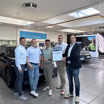 Auto-Müller Hüttenberg, Top Kundenzufriedenheit Vertrieb Volkswagen