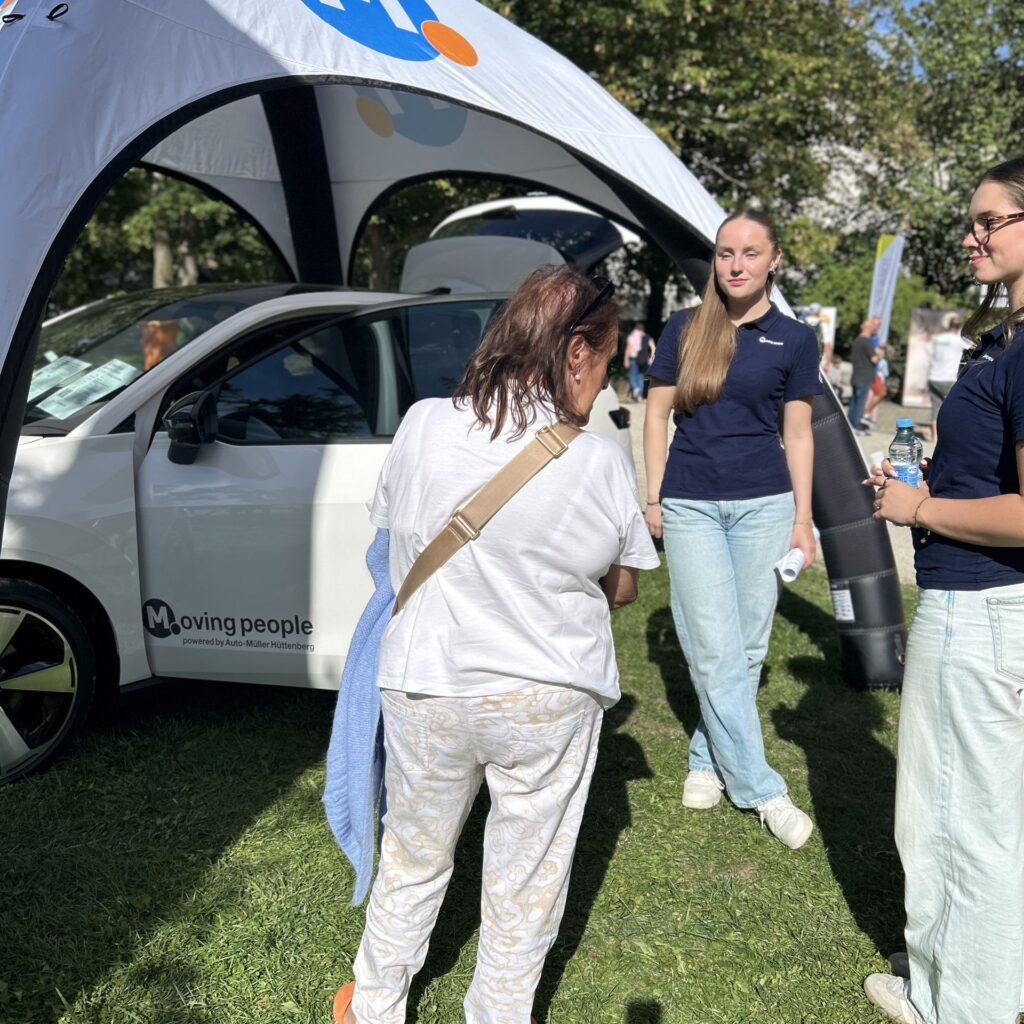 Auto-Müller Hüttenberg, Brückenfest Wetzlar ID. Polo Interessentin